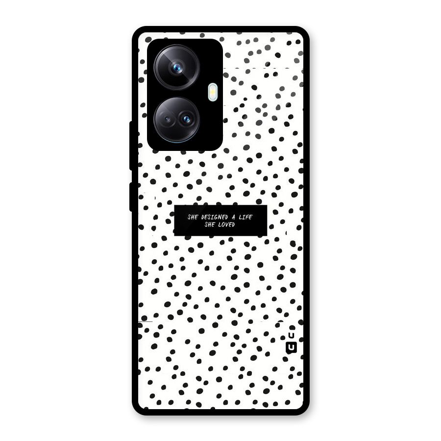 Life Loved Glass Back Case for Realme 10 Pro Plus