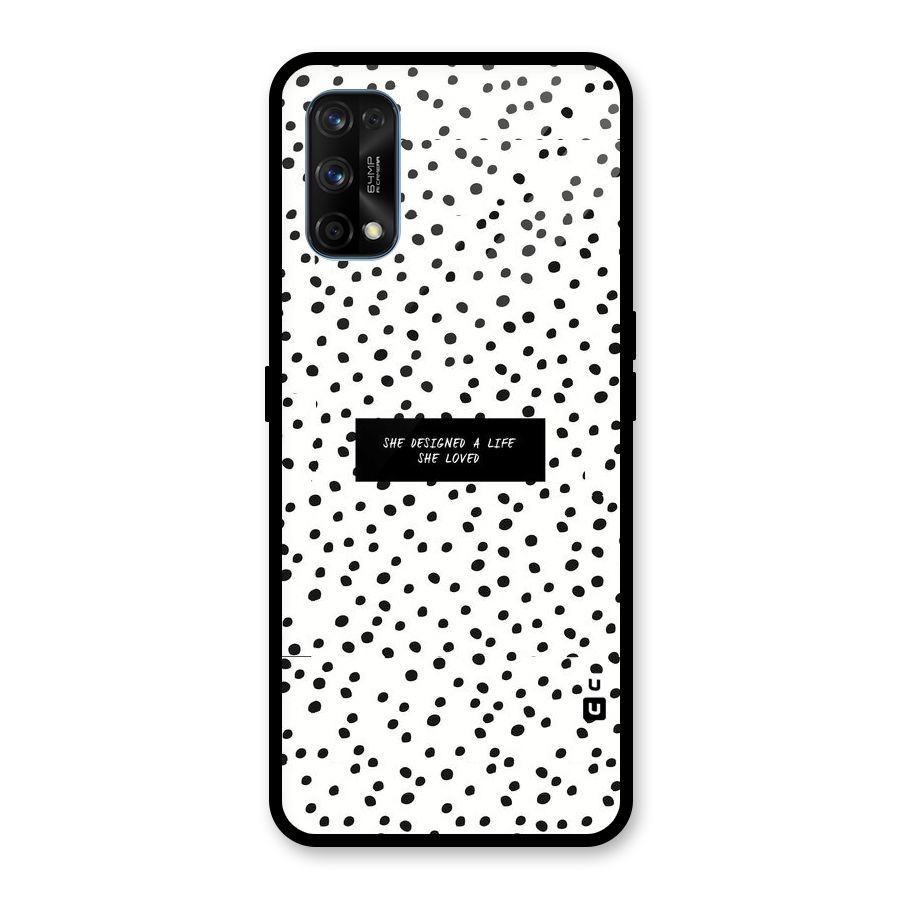 Life Loved Glass Back Case for Realme 7 Pro