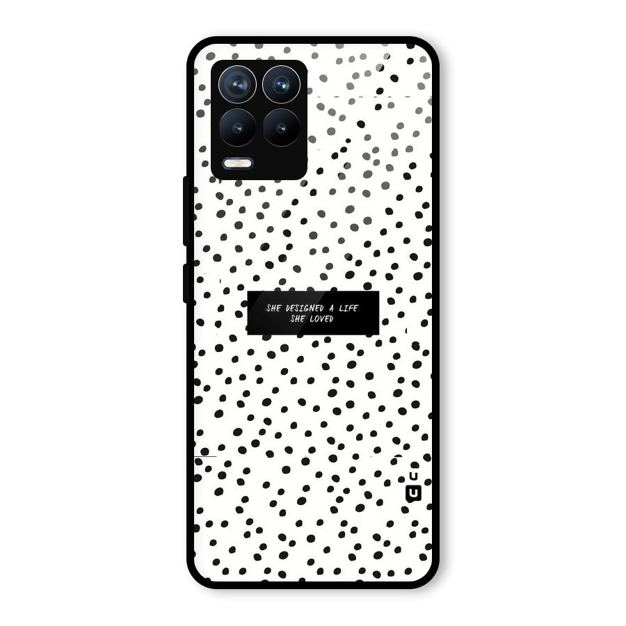 Life Loved Glass Back Case for Realme 8