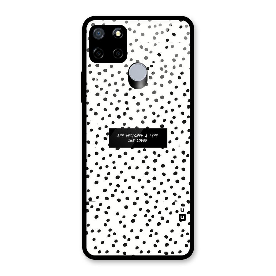 Life Loved Glass Back Case for Realme C12