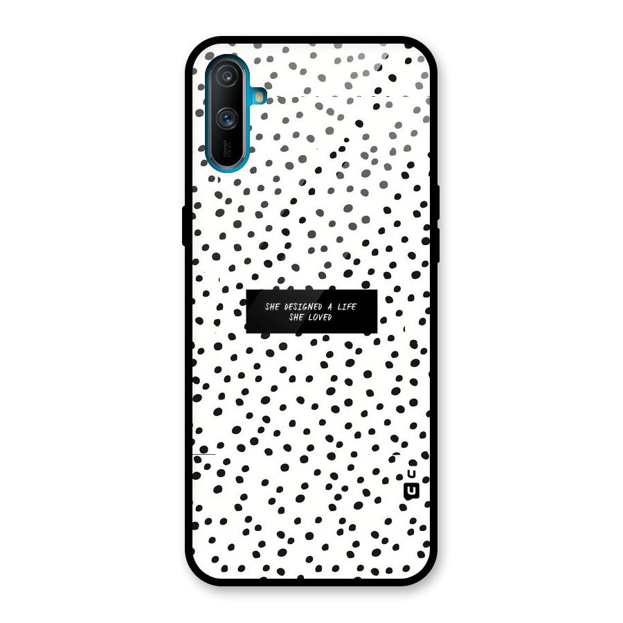 Life Loved Glass Back Case for Realme C3