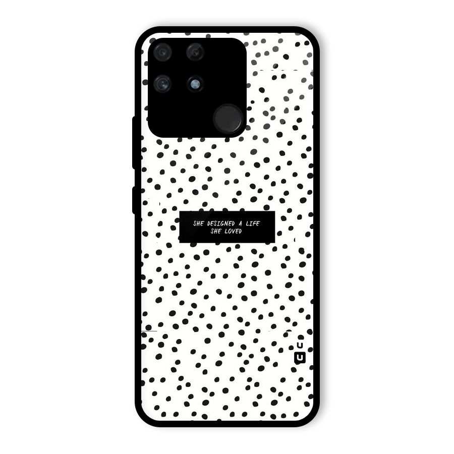 Life Loved Glass Back Case for Realme Narzo 50A