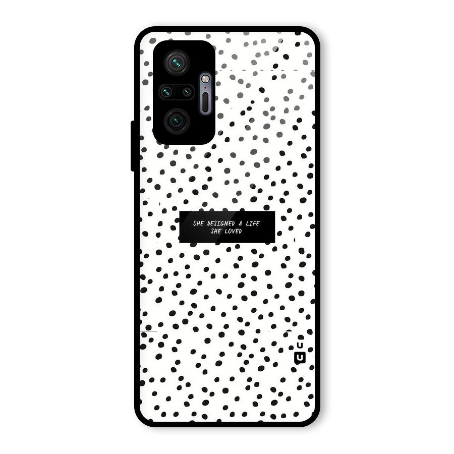 Life Loved Glass Back Case for Redmi Note 10 Pro Max