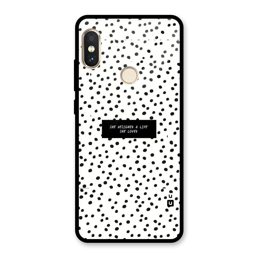 Life Loved Glass Back Case for Redmi Note 5 Pro