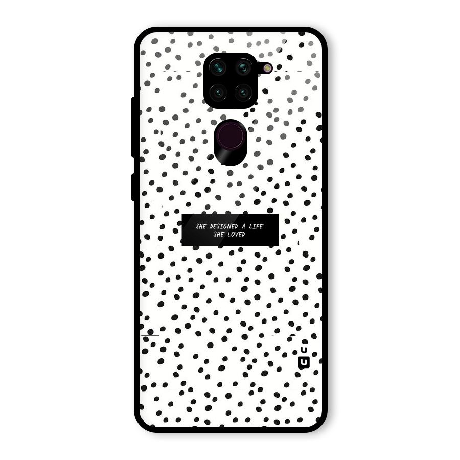 Life Loved Glass Back Case for Redmi Note 9