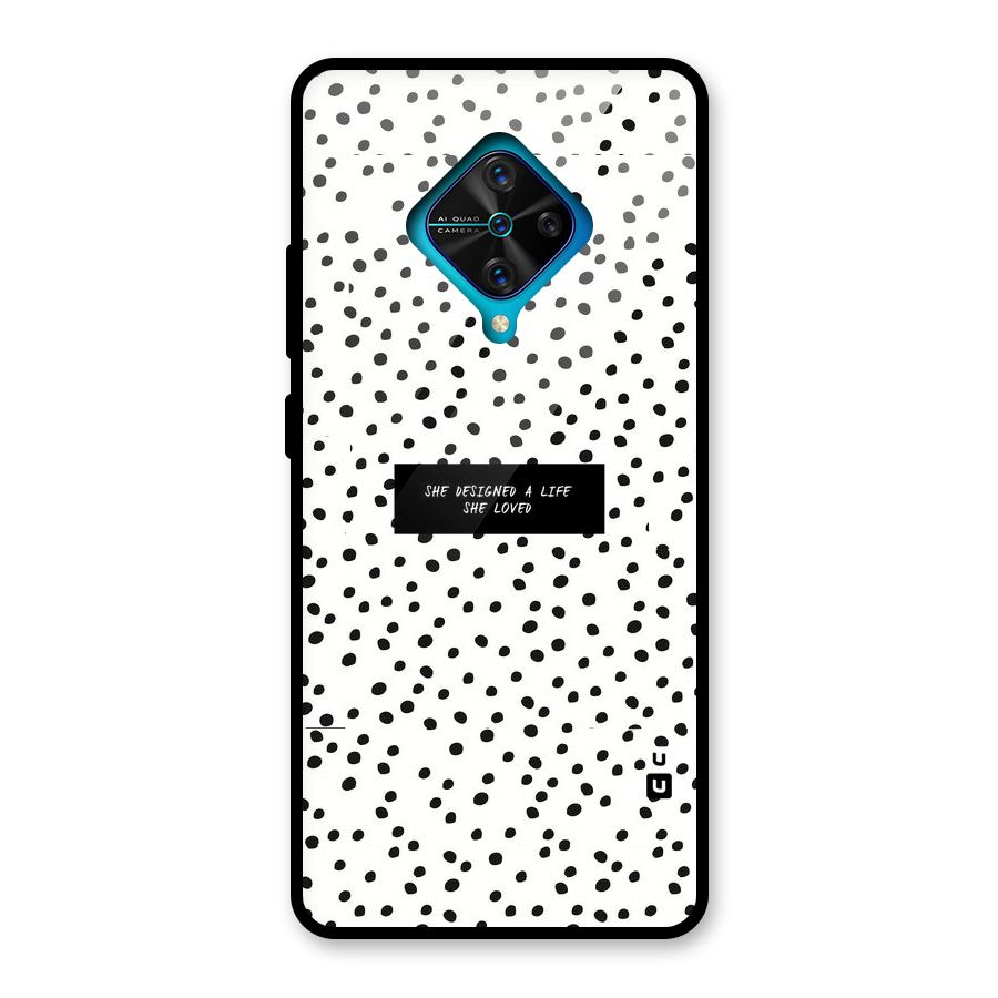 Life Loved Glass Back Case for Vivo S1 Pro