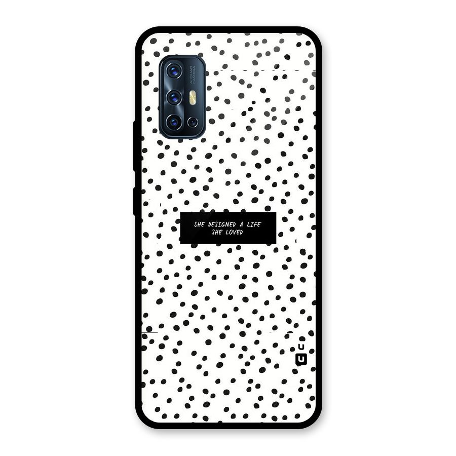 Life Loved Glass Back Case for Vivo V17