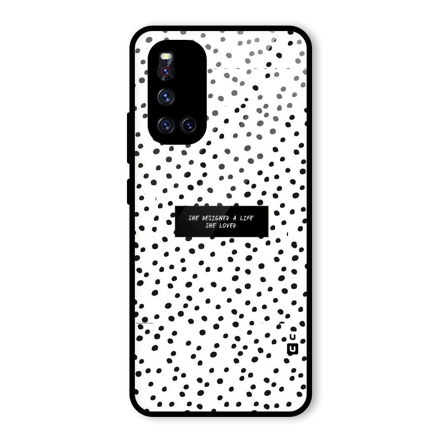 Life Loved Glass Back Case for Vivo V19