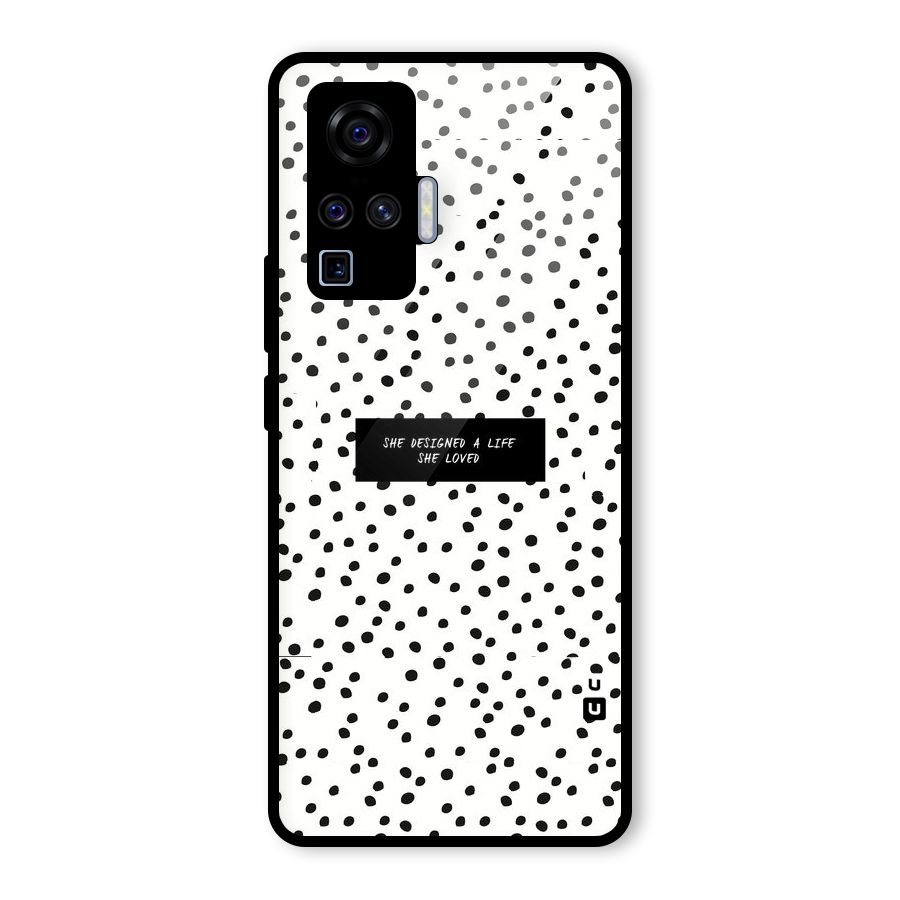 Life Loved Glass Back Case for Vivo X50 Pro