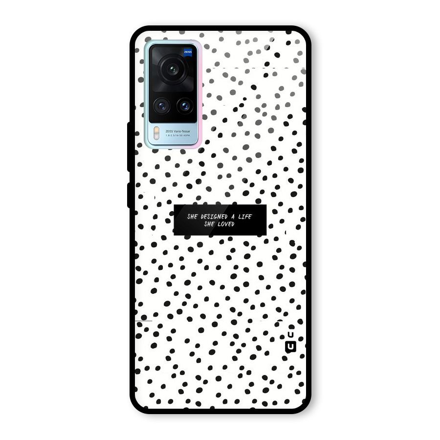 Life Loved Glass Back Case for Vivo X60