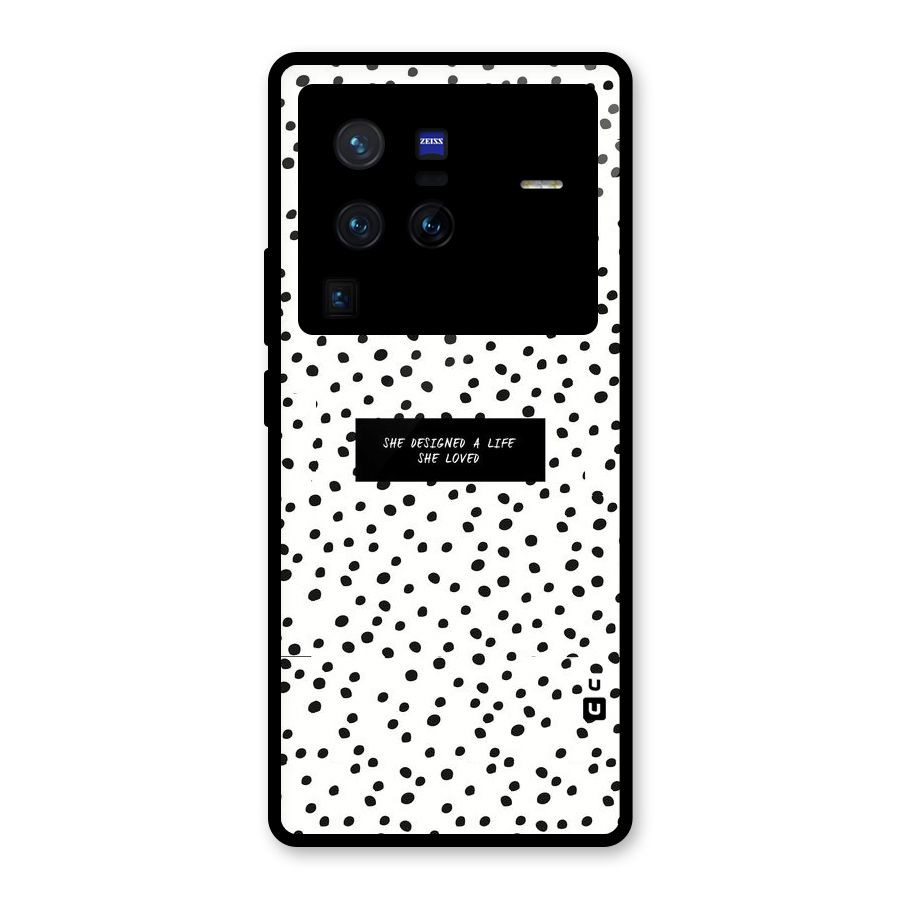 Life Loved Glass Back Case for Vivo X80 Pro