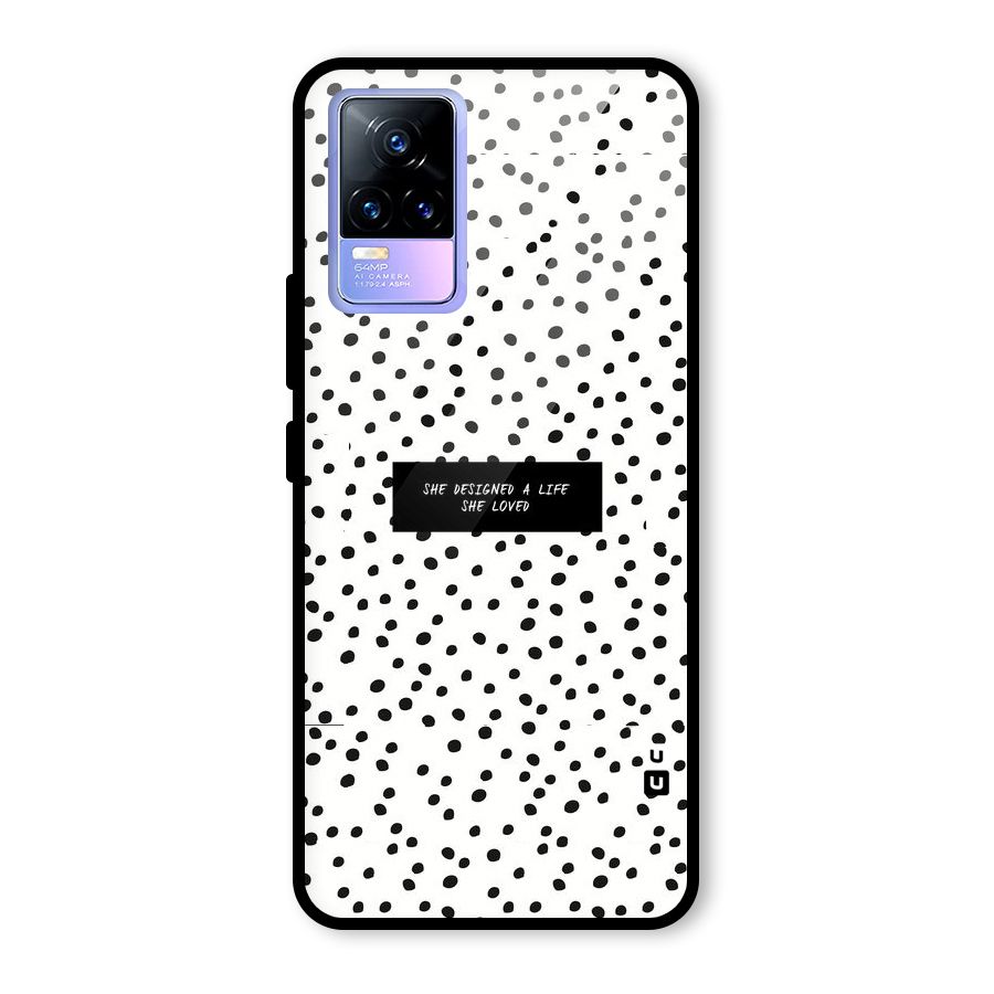 Life Loved Glass Back Case for Vivo Y73