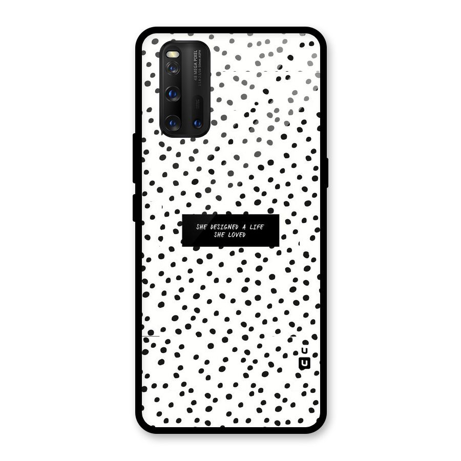 Life Loved Glass Back Case for Vivo iQOO 3