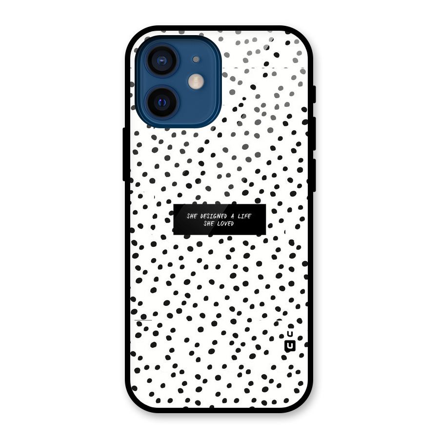 Life Loved Glass Back Case for iPhone 12 Mini