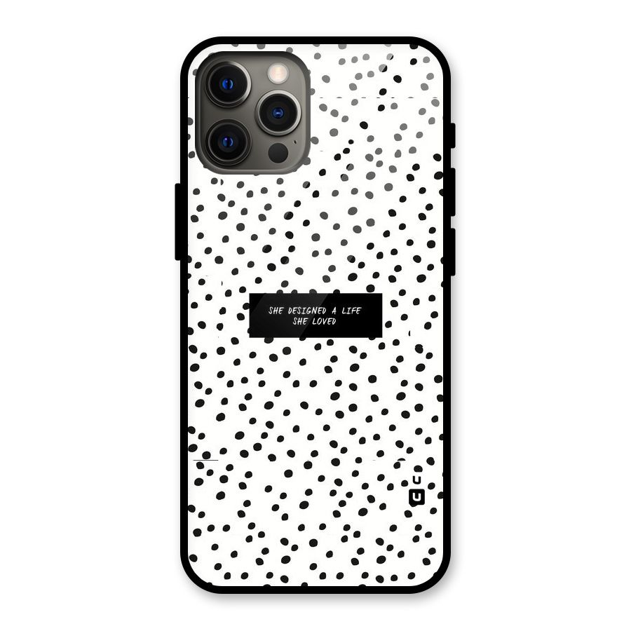 Life Loved Glass Back Case for iPhone 12 Pro Max