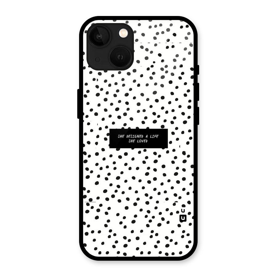 Life Loved Glass Back Case for iPhone 13