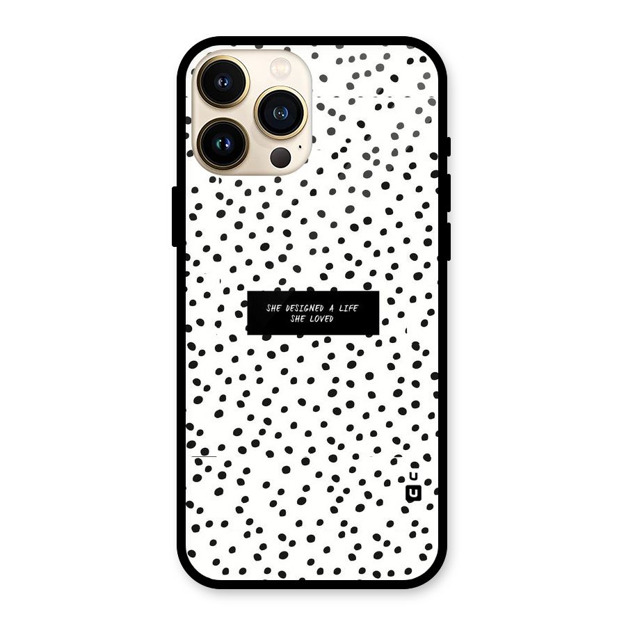 Life Loved Glass Back Case for iPhone 13 Pro Max