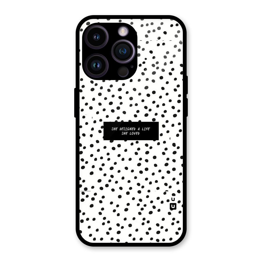 Life Loved Glass Back Case for iPhone 14 Pro Max