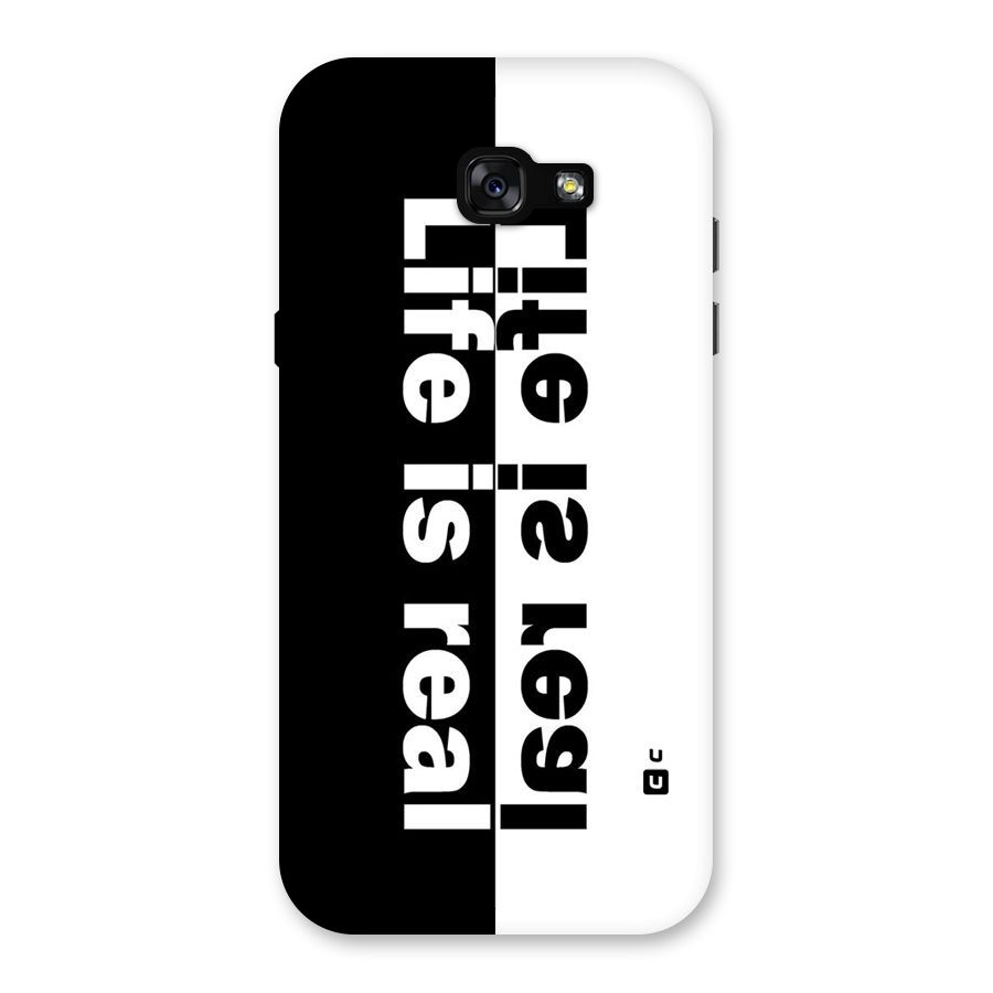 Life Reality Back Case for Galaxy A7 (2017)