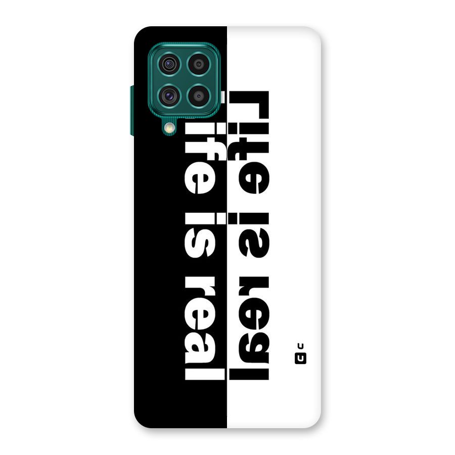 Life Reality Back Case for Galaxy F62