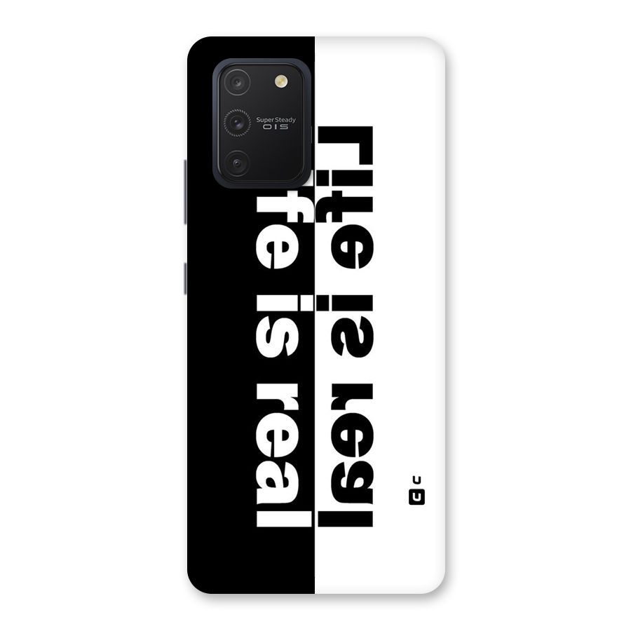 Life Reality Back Case for Galaxy S10 Lite
