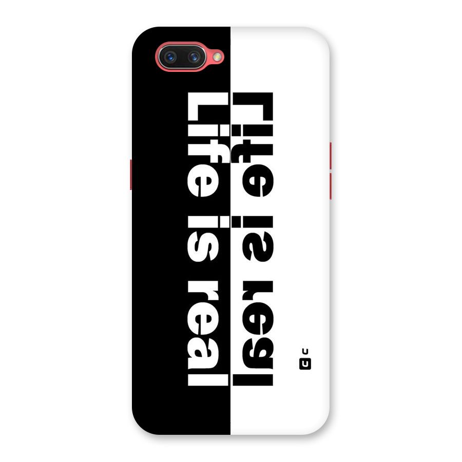 Life Reality Back Case for Oppo A3s
