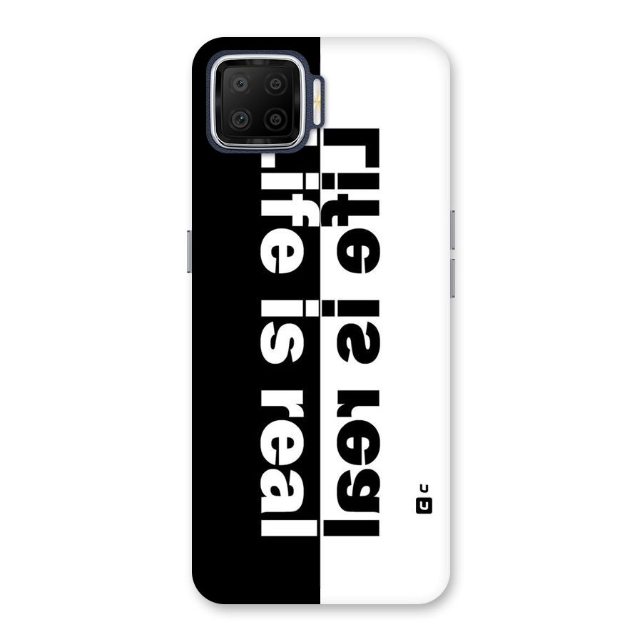 Life Reality Back Case for Oppo F17
