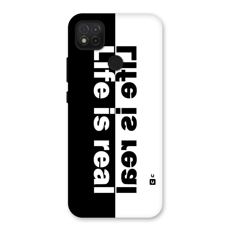 Life Reality Back Case for Redmi 9