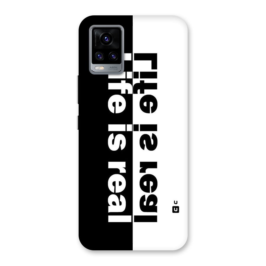 Life Reality Back Case for Vivo V20