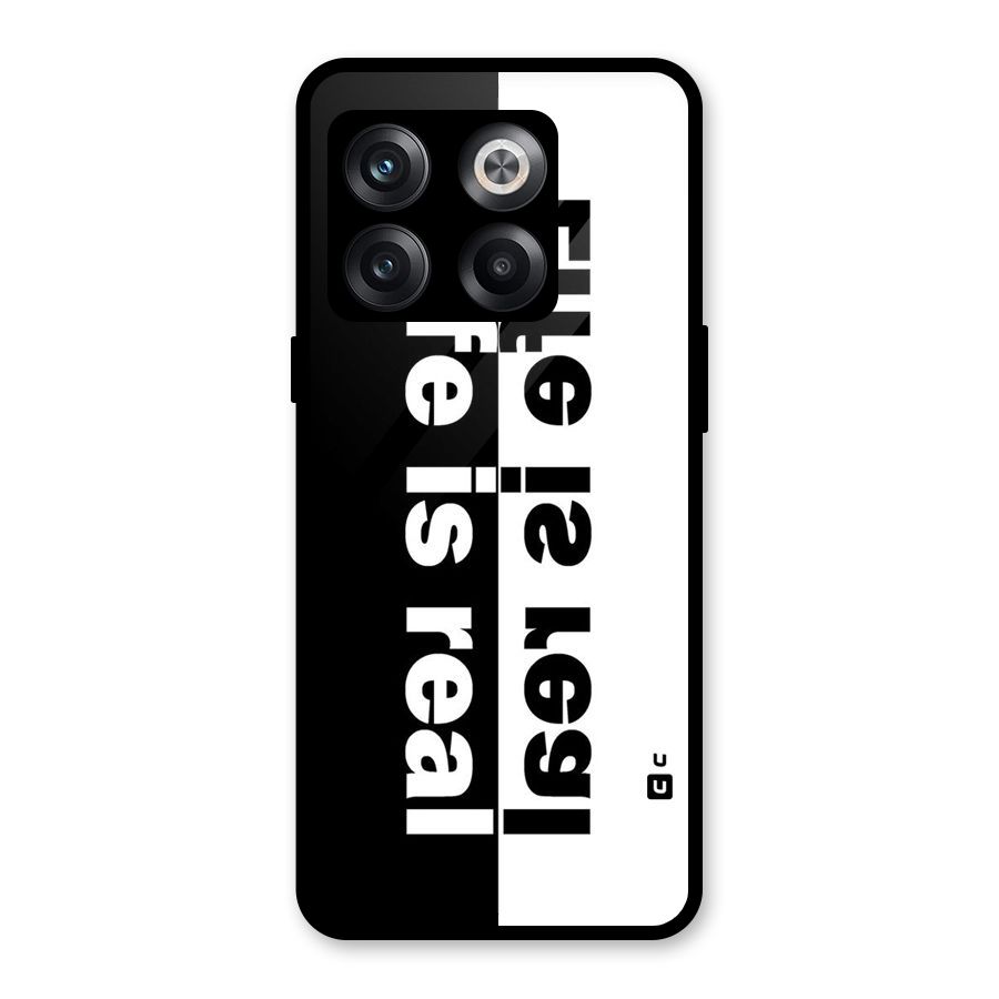 Life Reality Glass Back Case for OnePlus 10T