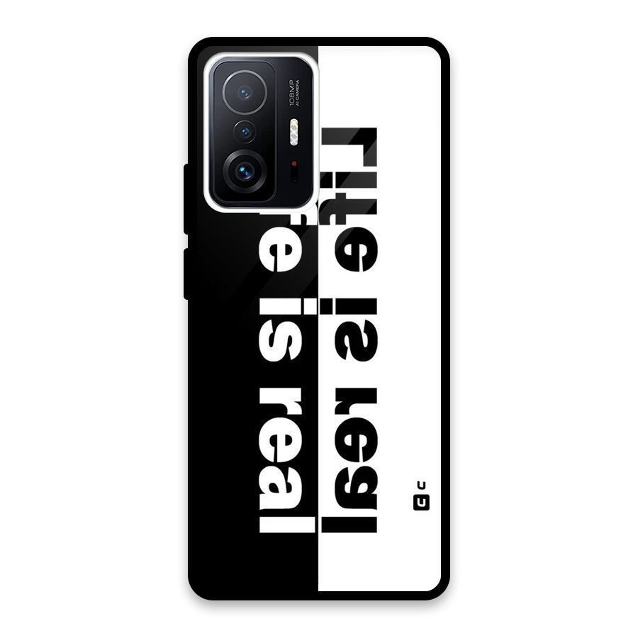 Life Reality Glass Back Case for Xiaomi 11T Pro