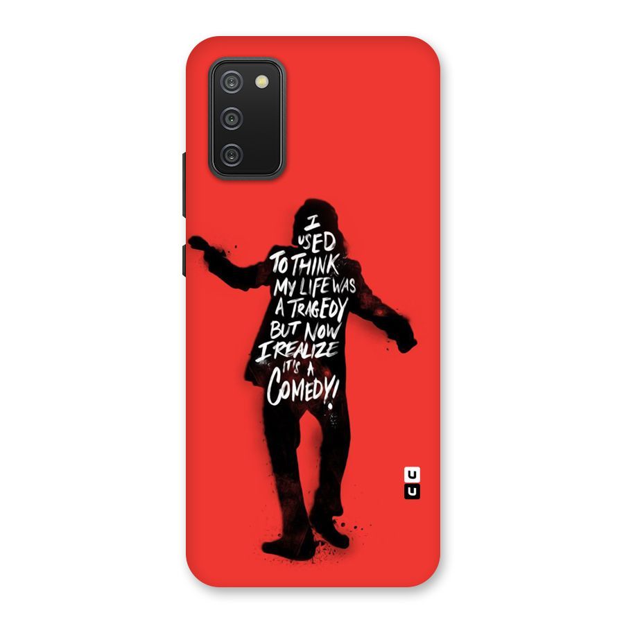 Life Tragedy Comedy Back Case for Galaxy M02s