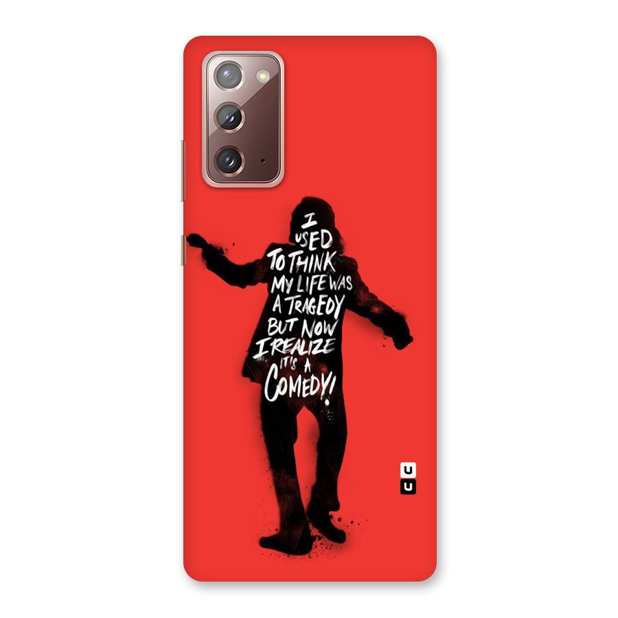 Life Tragedy Comedy Back Case for Galaxy Note 20