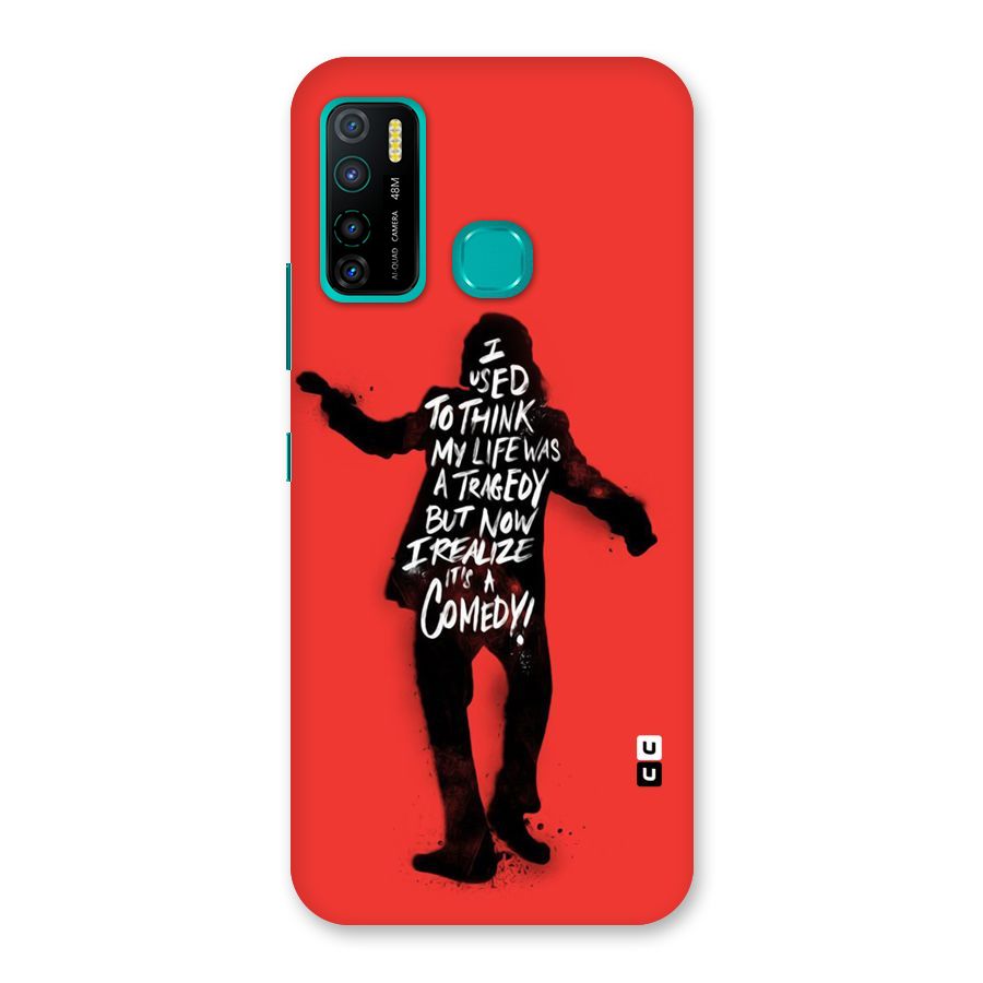 Life Tragedy Comedy Back Case for Infinix Hot 9 Pro