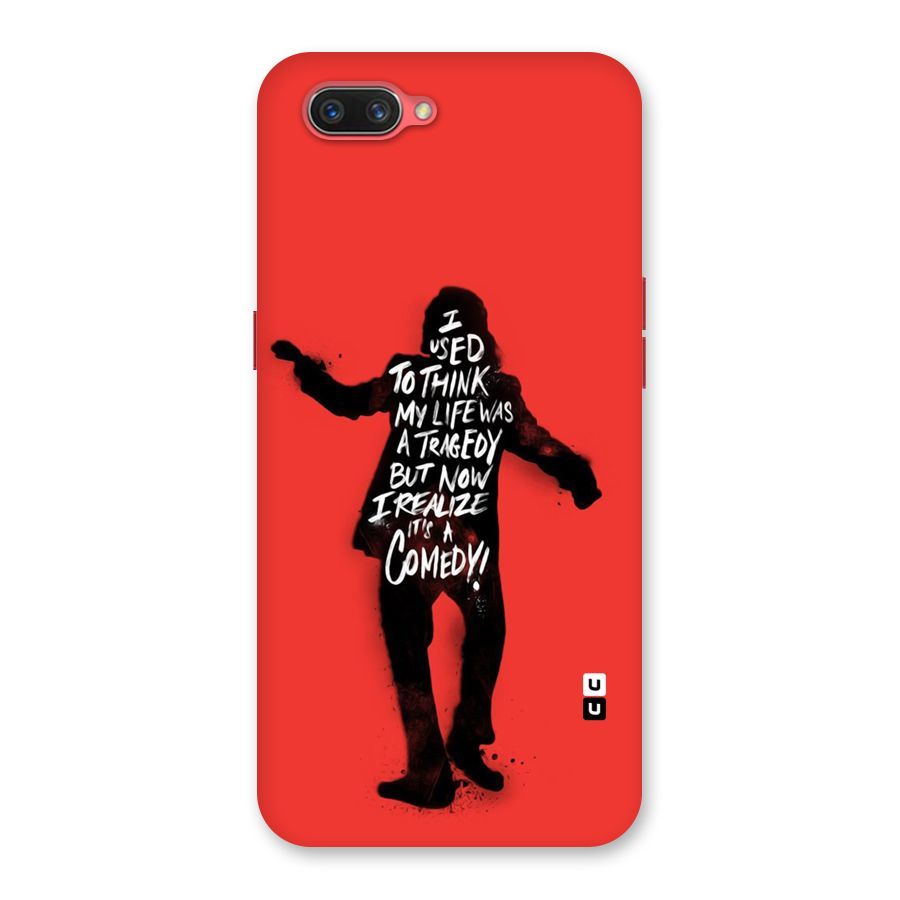 Life Tragedy Comedy Back Case for Oppo A3s