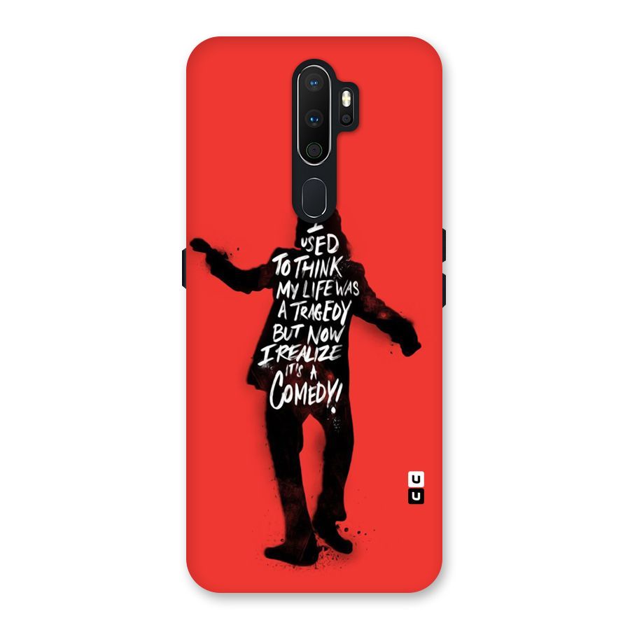 Life Tragedy Comedy Back Case for Oppo A5 (2020)
