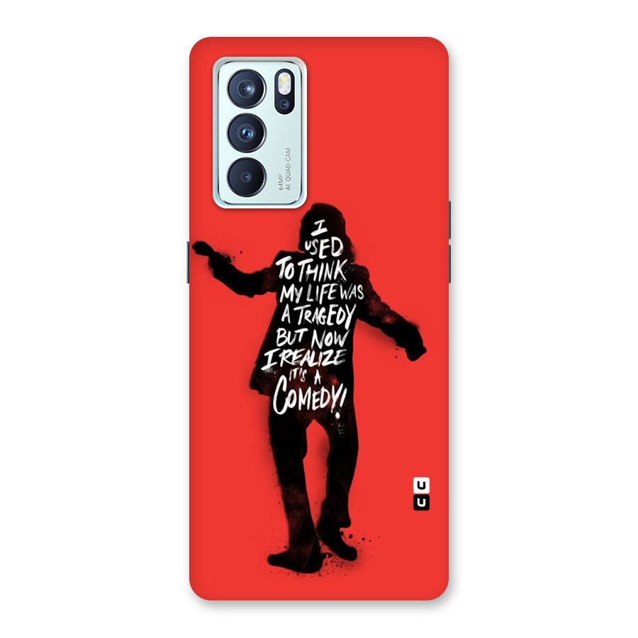 Life Tragedy Comedy Back Case for Oppo Reno6 Pro 5G