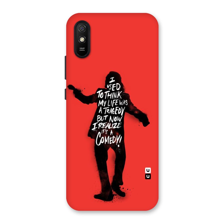 Life Tragedy Comedy Back Case for Redmi 9A