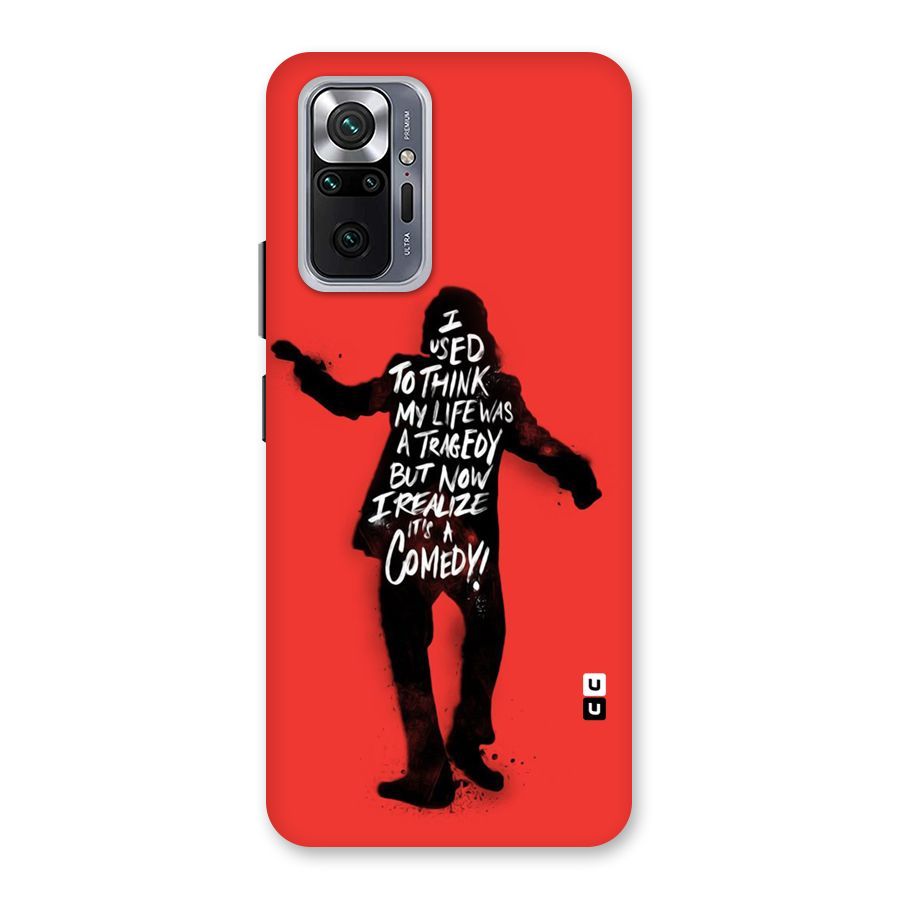 Life Tragedy Comedy Back Case for Redmi Note 10 Pro Max