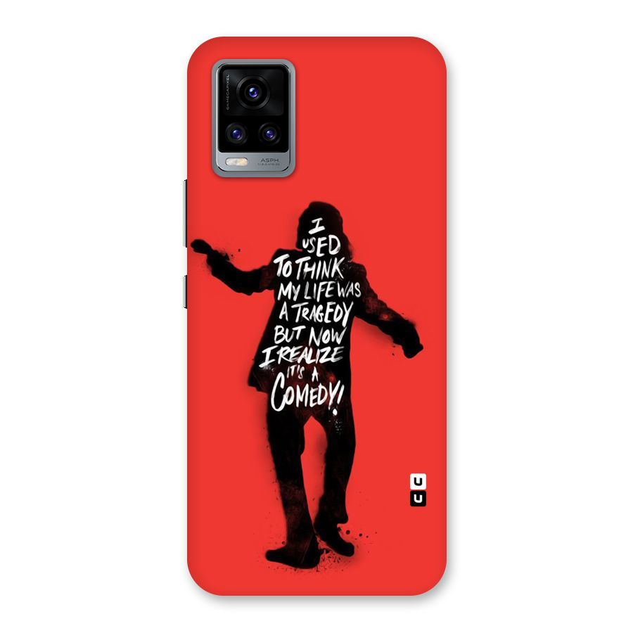 Life Tragedy Comedy Back Case for Vivo V20