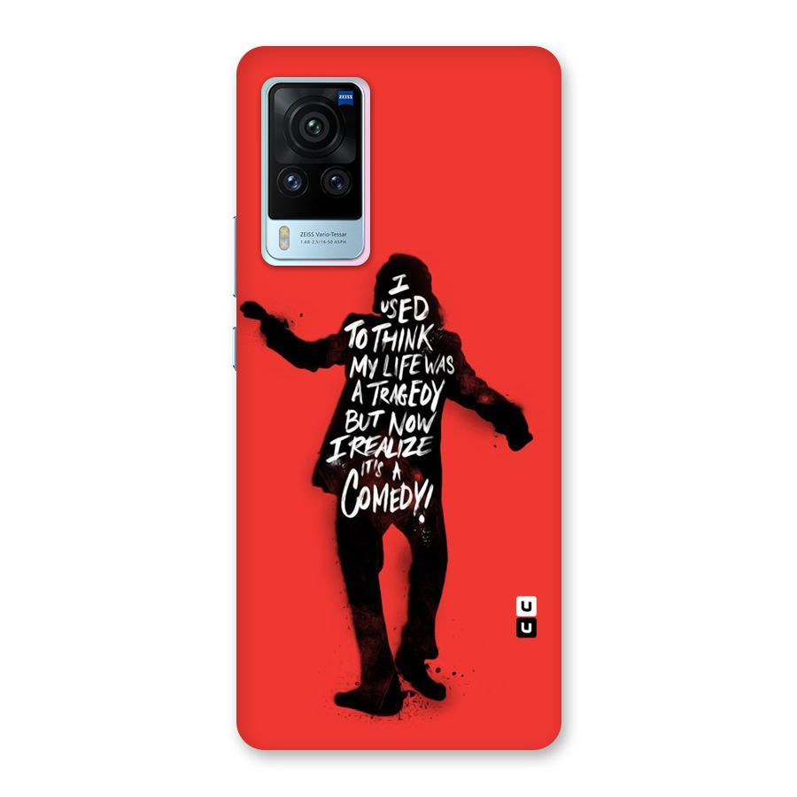 Life Tragedy Comedy Back Case for Vivo X60 Pro
