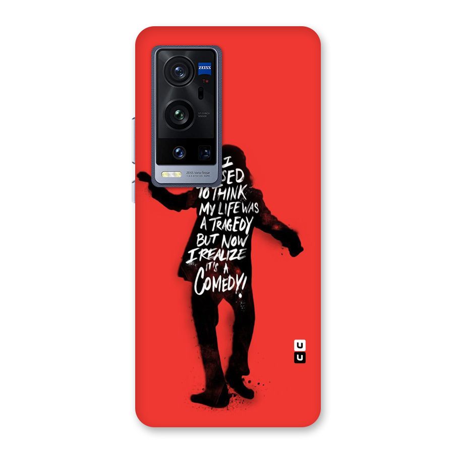 Life Tragedy Comedy Back Case for Vivo X60 Pro Plus
