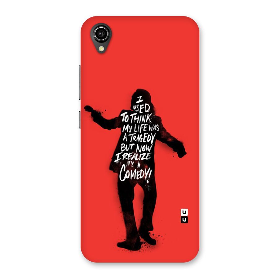 Life Tragedy Comedy Back Case for Vivo Y90