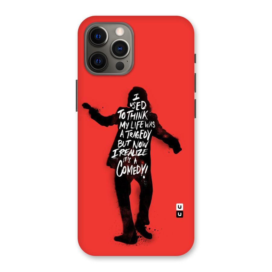 Life Tragedy Comedy Back Case for iPhone 12 Pro Max