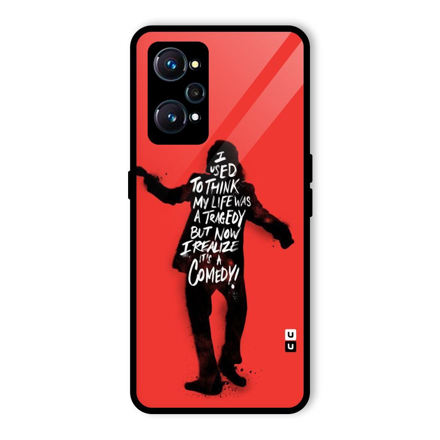 Life Tragedy Comedy Glass Back Case for Realme GT Neo2