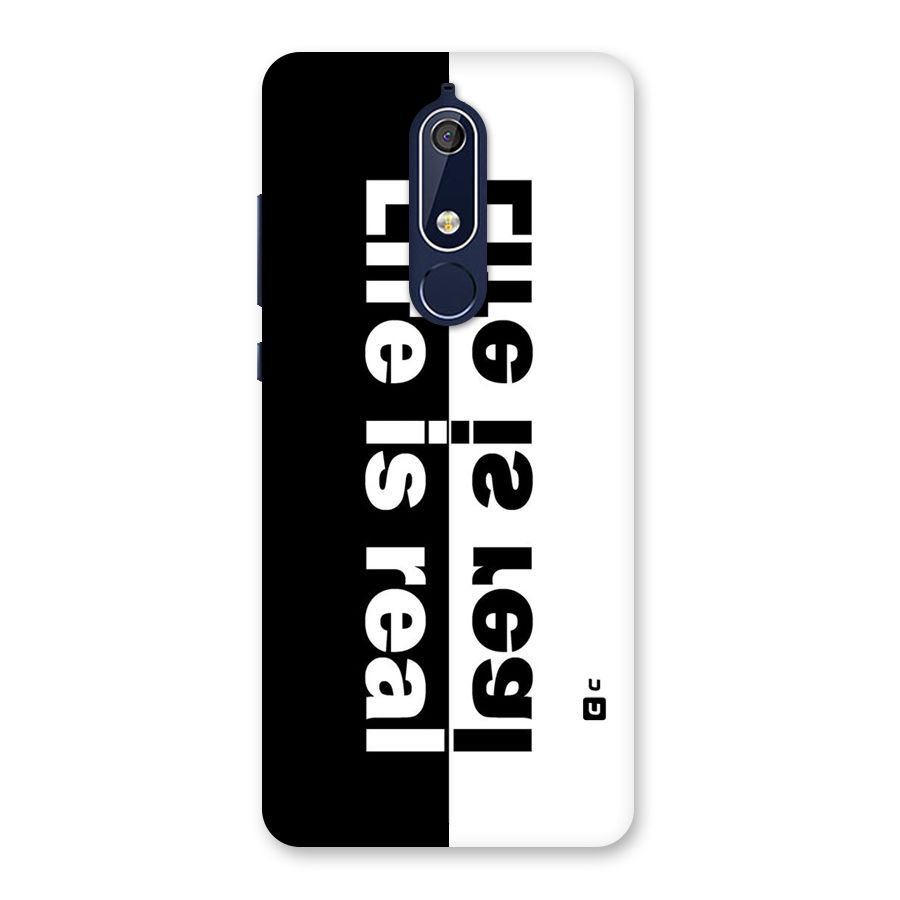 Life is Real Back Case for Nokia 5.1