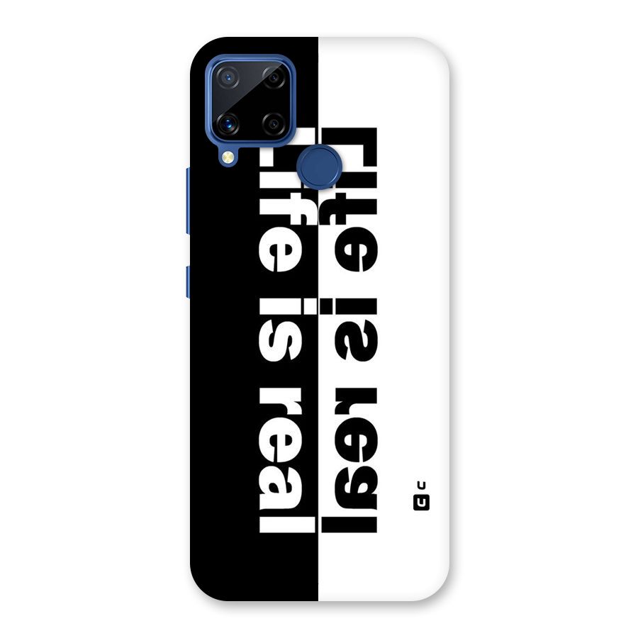 Life is Real Back Case for Realme Narzo 30A