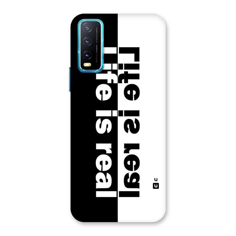 Life is Real Back Case for Vivo Y20A
