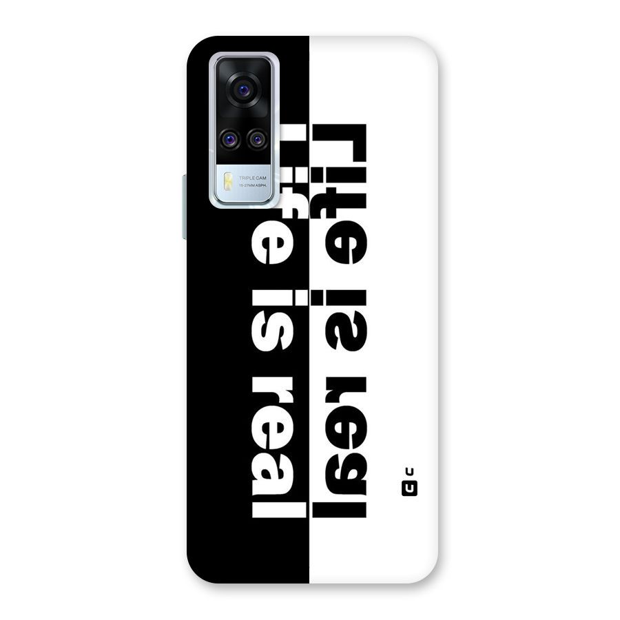 Life is Real Back Case for Vivo Y31