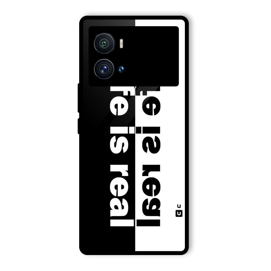 Life is Real Glass Back Case for Vivo iQOO 9 Pro